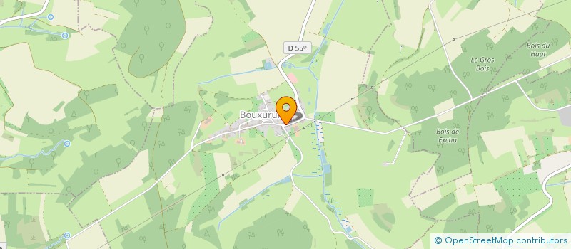 localisation de l'entreprise 528 182 215   BOUXURULLES