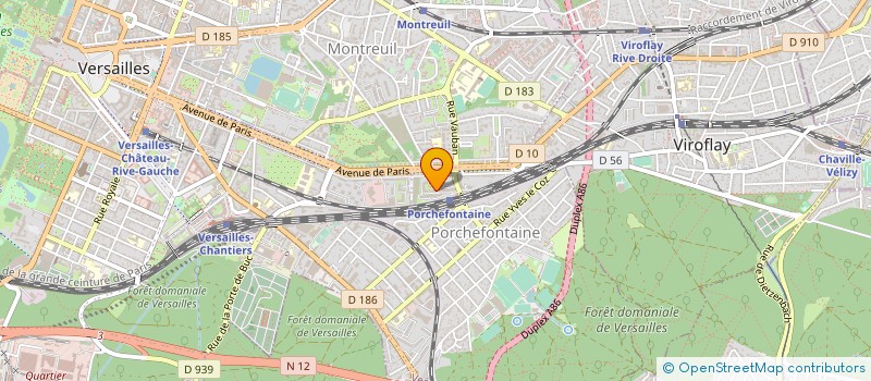 localisation de l'entreprise 528 197 874 à VERSAILLES