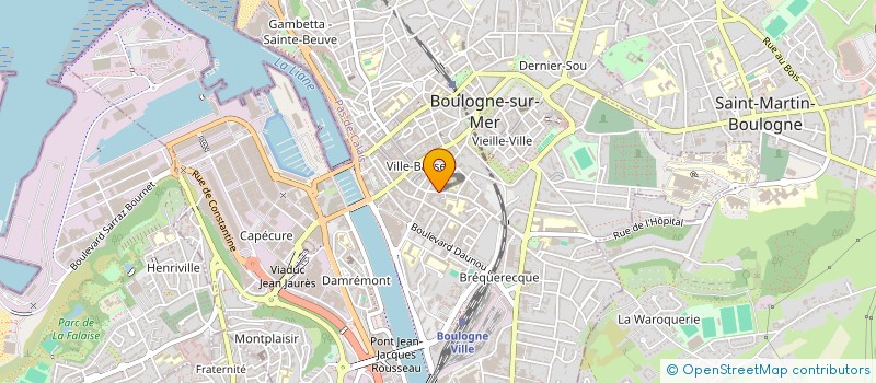 localisation de l'entreprise 528 205 156   BOULOGNE-SUR-MER