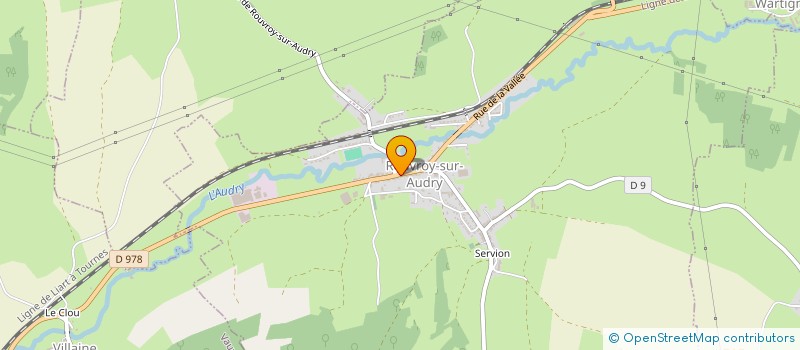 localisation de l'entreprise 528 241 284   ROUVROY-SUR-AUDRY