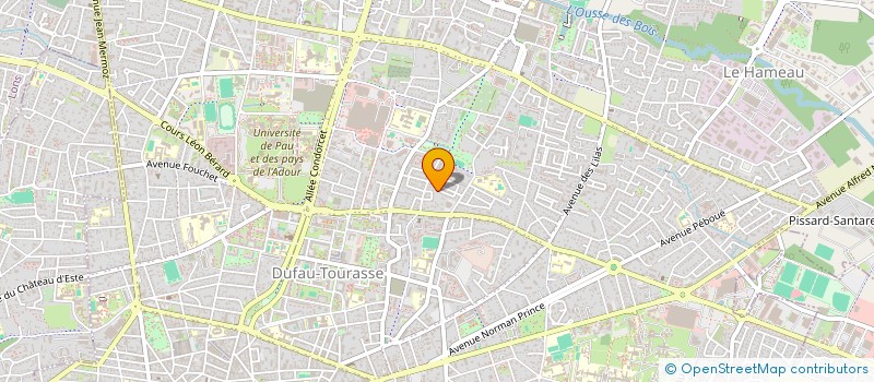 localisation de l'entreprise 528 294 820  à PAU
