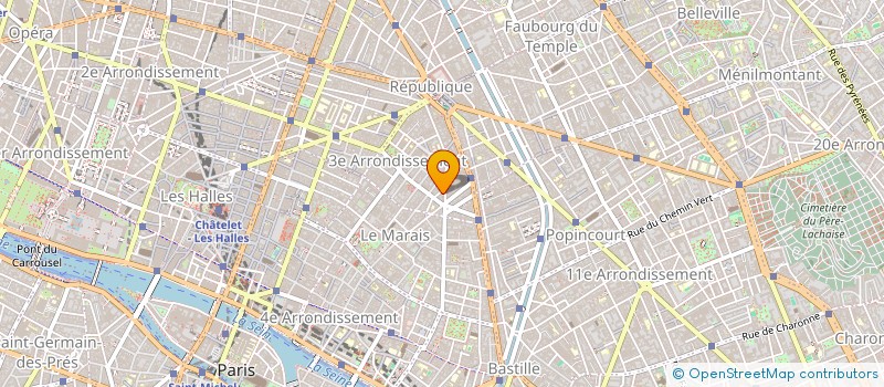 localisation de l'entreprise 528 308 992   PARIS