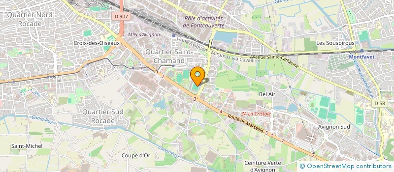 localisation de l'entreprise 528 311 103   AVIGNON