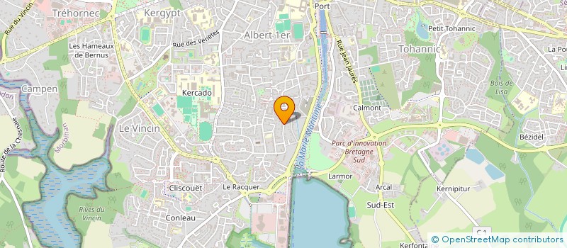 localisation de l'entreprise 528 321 847  à VANNES