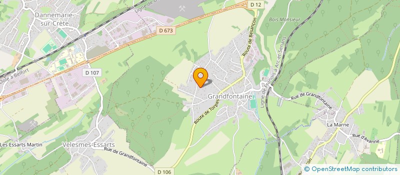 localisation de l'entreprise 528 353 022   GRANDFONTAINE