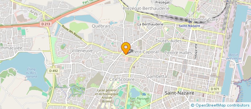 localisation de l'entreprise 528 362 874 à SAINT-NAZAIRE