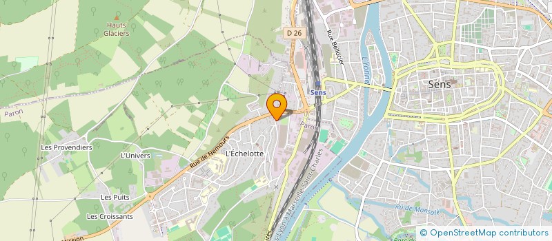 localisation de l'entreprise 528 378 664   NAILLY