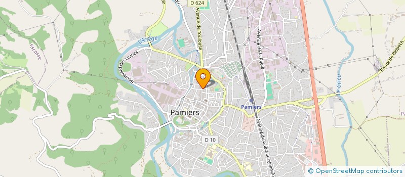 localisation de l'entreprise 528 391 642 à PAMIERS