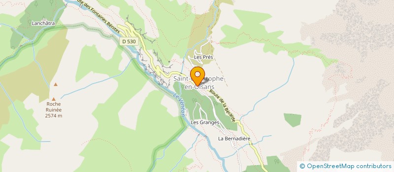 localisation de l'entreprise 528 413 883   LE FRENEY-D'OISANS