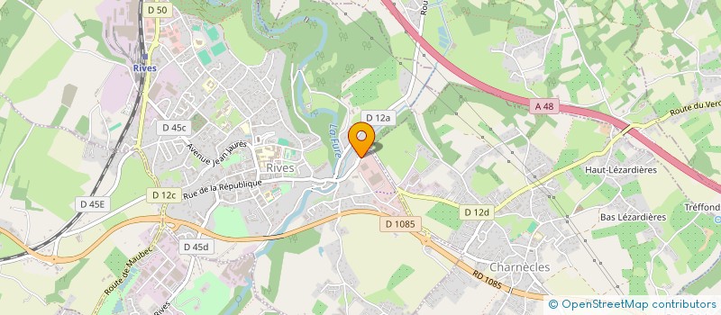localisation de l'entreprise 528 424 773   RIVES