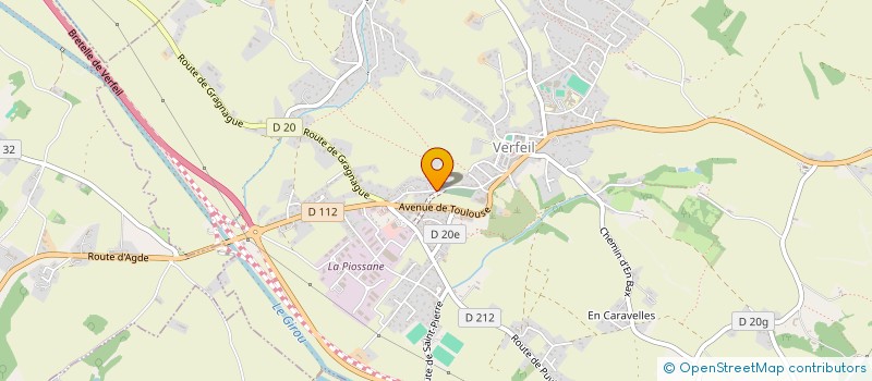 localisation de l'entreprise 528 529 514   VERFEIL