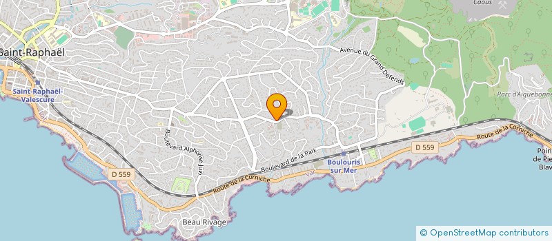 localisation de l'entreprise 528 549 553   SAINT-RAPHAEL