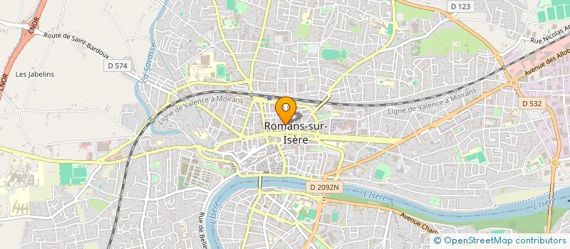 localisation de l'entreprise 528 570 641   ROMANS-SUR-ISERE