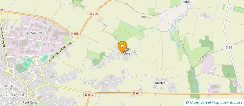 localisation de l'entreprise 528 616 113   LOUDUN