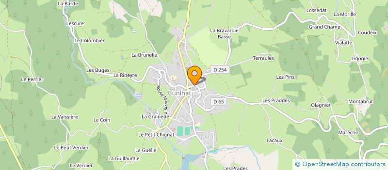 localisation de l'entreprise 528 623 580   LA CHAPELLE-AGNON