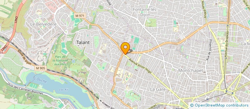 localisation de l'entreprise 528 643 273 à DIJON
