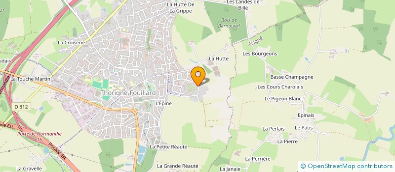 localisation de l'entreprise 528 650 682   ACIGNE