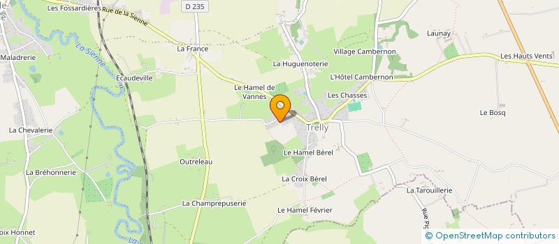 localisation de l'entreprise 528 664 782   QUETTREVILLE-SUR-SIENNE