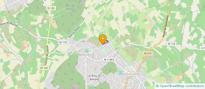 localisation de l'entreprise 528 670 532   BEAULIEU