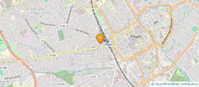 localisation de l'entreprise 528 673 825   LA RIVIERE-DE-CORPS