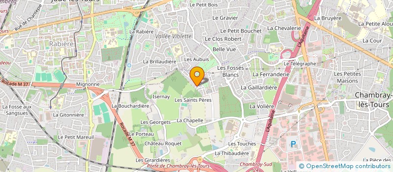 localisation de l'entreprise 528 675 507   TAUXIGNY-SAINT-BAULD