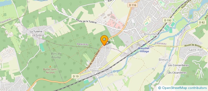 localisation de l'entreprise 528 709 215 à L'AIGLE