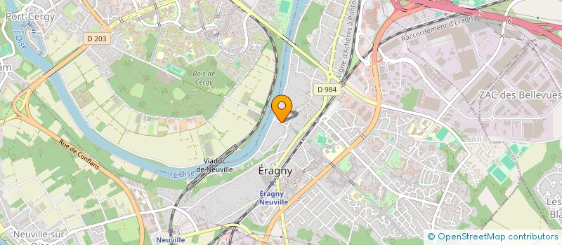 localisation de l'entreprise 528 722 689 à COURBEVOIE