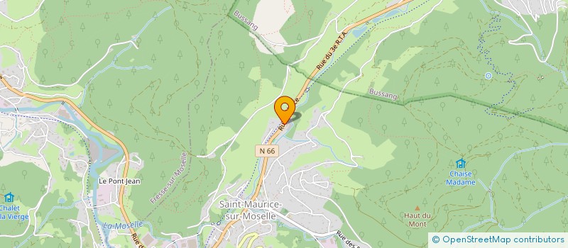 localisation de l'entreprise 528 731 334   BUSSANG