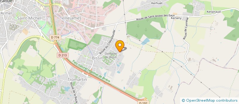 localisation de l'entreprise 528 744 543   QUESTEMBERT