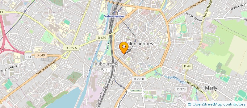 localisation de l'entreprise 528 788 847 à VALENCIENNES