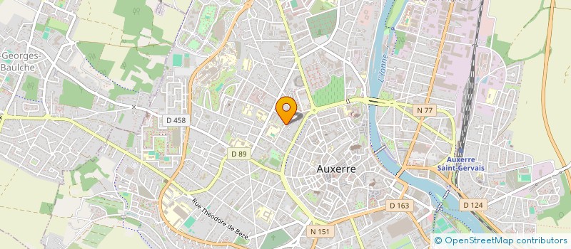 localisation de l'entreprise 528 798 630   AUXERRE