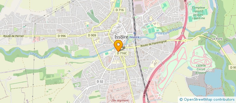 localisation de l'entreprise 528 844 764   ISSOIRE