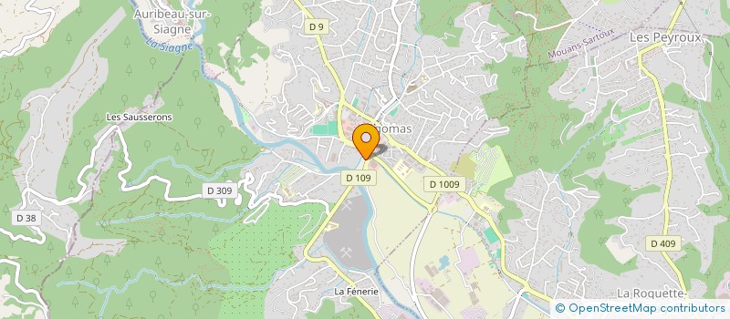 localisation de l'entreprise 528 846 199   PEGOMAS