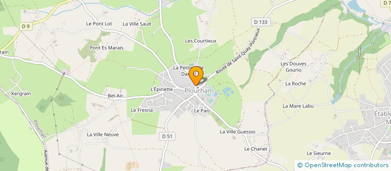 localisation de l'entreprise 528 848 898  à SAINT-BRIEUC