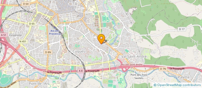 localisation de l'entreprise 528 865 397   AIX-EN-PROVENCE