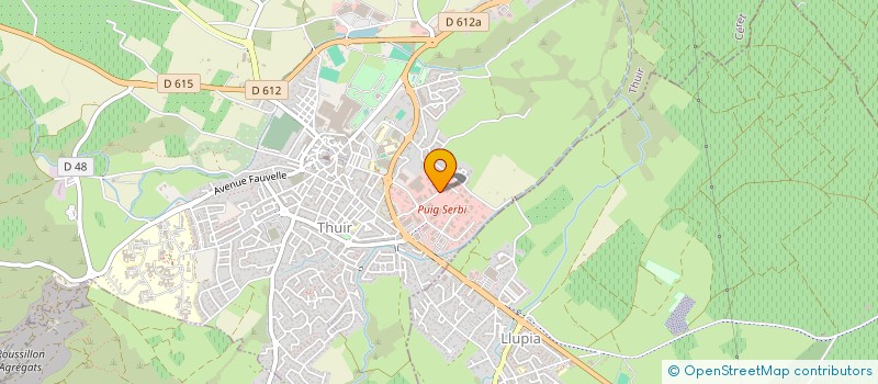 localisation de l'entreprise 528 865 561 à THUIR