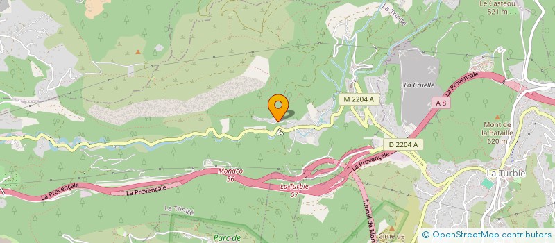 localisation de l'entreprise 528 868 284   LA GAUDE