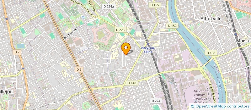 localisation de l'entreprise 528 870 793   VITRY-SUR-SEINE