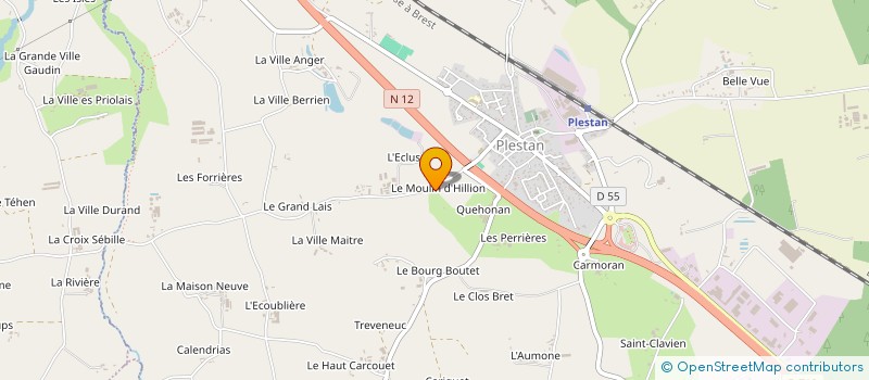 localisation de l'entreprise 528 870 900   PLESTAN