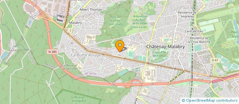 localisation de l'entreprise 528 881 691   PALAISEAU