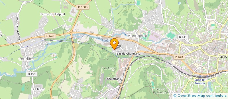 localisation de l'entreprise 528 906 167   LONS-LE-SAUNIER