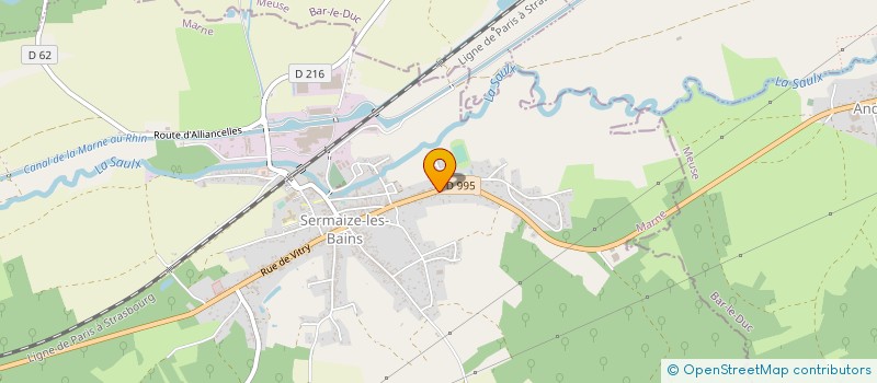 localisation de l'entreprise 528 937 063   SERMAIZE-LES-BAINS