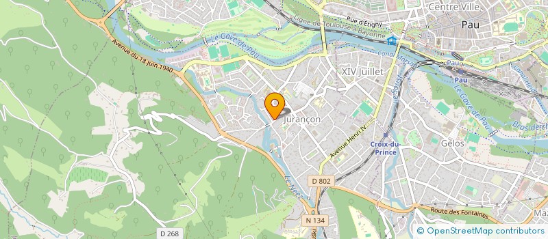 localisation de l'entreprise 528 943 343   JURANCON