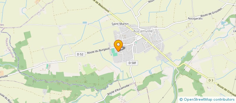 localisation de l'entreprise 528 969 009   AUCAMVILLE