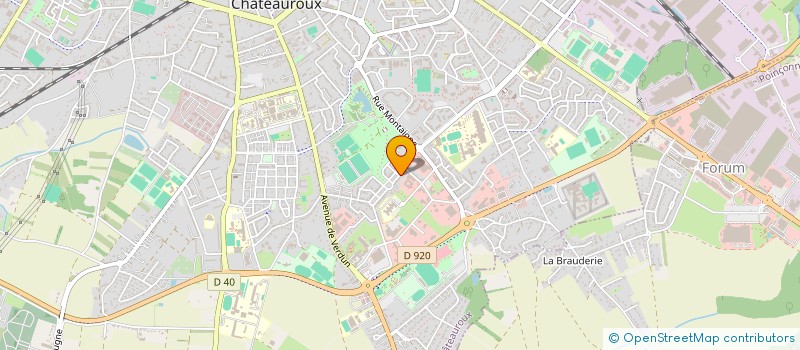 localisation de l'entreprise 528 970 338 à CHATEAUROUX