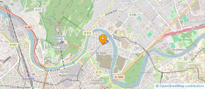 localisation de l'entreprise 528 988 199   GRENOBLE