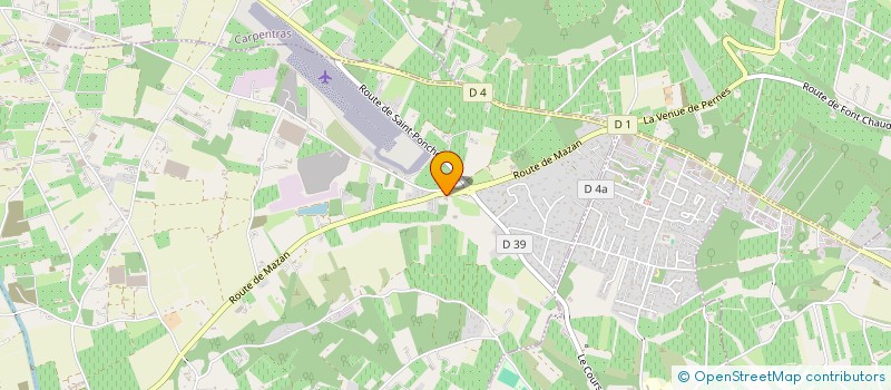 localisation de l'entreprise 529 004 590 à BARBENTANE