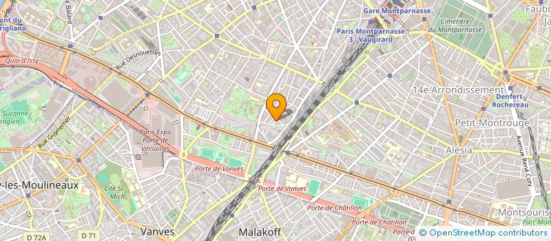 localisation de l'entreprise 529 006 447  à SCEAUX