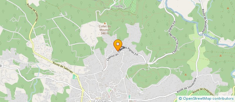 localisation de l'entreprise 529 009 573   LORGUES