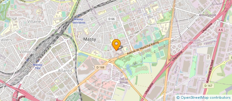 localisation de l'entreprise 529 014 227 à MASSY